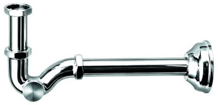 Emmevi, s-образный сифон для раковины, цвет бронза, артикул C06616/BR