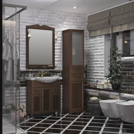 Мебель для ванной Тибет 75 Opadiris Орех антикварный