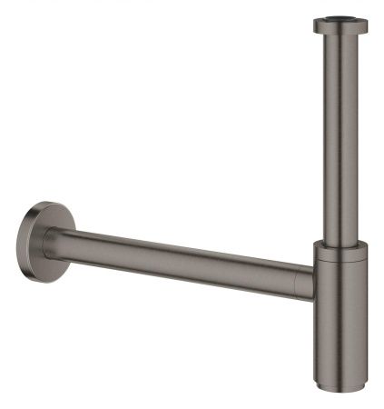 Сифон для раковины GROHE 1 1/4 дюйма из латуни, темный графит, матовый (28912AL0) Сифон для раковины GROHE 1 1/4 дюйма из латуни, темный графит, матовый (28912AL0)