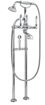 Напольный смеситель для ванны с ручным душем CEZARES DIAMOND-VDPS, артикул DIAMOND-VDPS-01-Sw