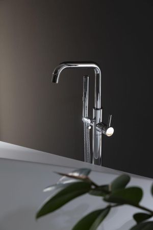 Смеситель для ванны Allen Brau Priority 5.31008-00 (с внутренней частью) хром, артикул 5.31008-00