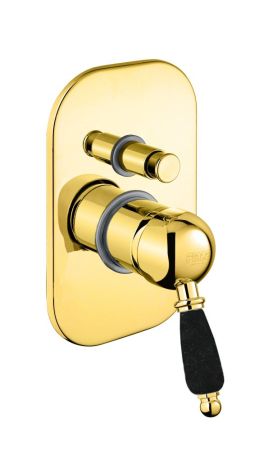 Смеситель для душа Fiore IMPERIAL BLACK 89OO5134, золото, артикул 89OO5134