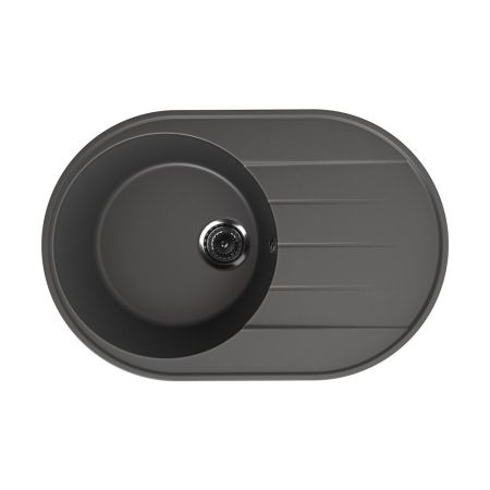 Кухонная мойка Ulgran Quartz Nora 750-09, мокрый асфальт, артикул Nora 750-09