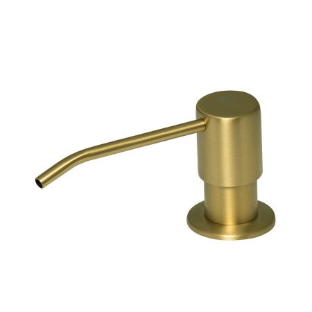 Дозатор для жидких моющих средств Lemark Expert врезной, цвет: светлое золото (LM8201LGN), артикул LM8201LGN