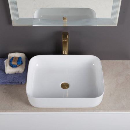 Раковина накладная BELBAGNO BB1304, артикул CZR-SC-Bi