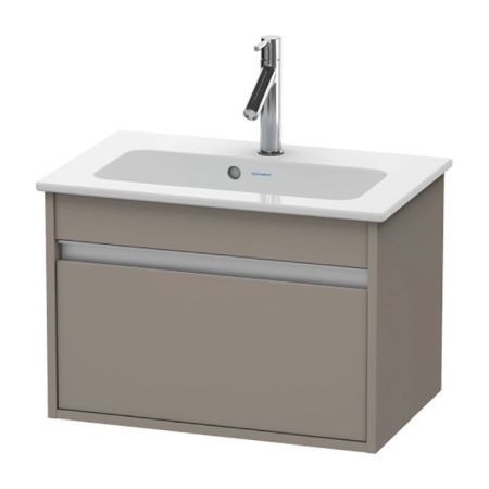 Duravit Ketho База под раковину  410x600x385, 1 выдв.ящик, цвет Базальт матовый, артикул KT642204343