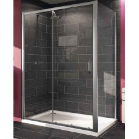Боковая стенка душевой кабины, Huppe, X1, ширина, мм-900, высота, мм-1900, установка-с дверью, фурнитура-серебро с ярким блеском, материал-стекло, цвет стекла-прозрачный, артикул 140505.069.321