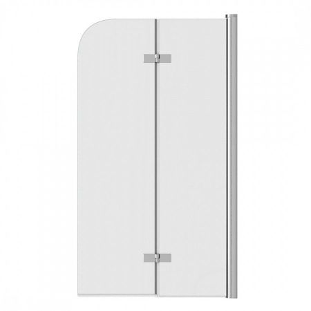 Шторка на ванну 80х140 см Maretti Valentina VA41R8014097-015, профиль хром, артикул VA41R8014097-015