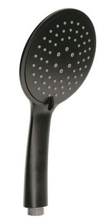 Gedy, ручной душ из ABS: 3 режима, соединение 1/2”, цвет черный матовый, артикул GYHS10313(14)