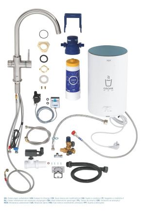 Смеситель для кухни GROHE Red Duo, бойлер M-size, суперсталь, (30083DC1) Смеситель для кухни GROHE Red Duo, бойлер M-size, суперсталь, (30083DC1)