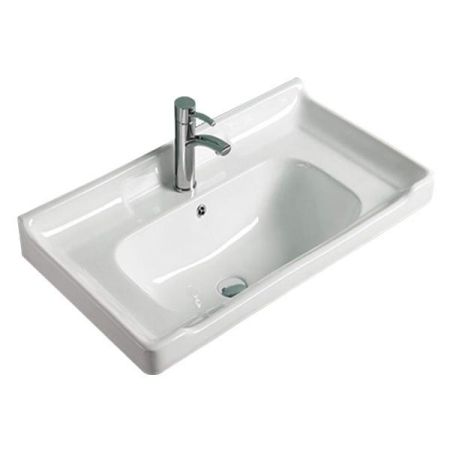 Тумба с раковиной Comforty Рига 60 4142213 подвесная Дуб сонома