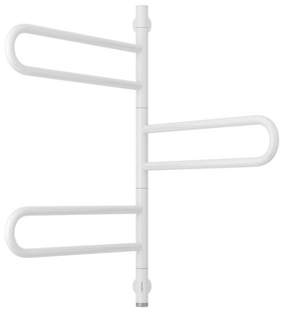 Полотенцесушитель, Сунержа, Парео, электрический, ширина, мм-50, глубина, мм-535, высота, мм-773, межосевое расстояние-689, нагревательный элемент-греющий кабель, подключение-нижнее, электрокомплект-МЭМ, мощность, Вт-100, материал-нержавеющая сталь, назна, артикул 12-0823-0773