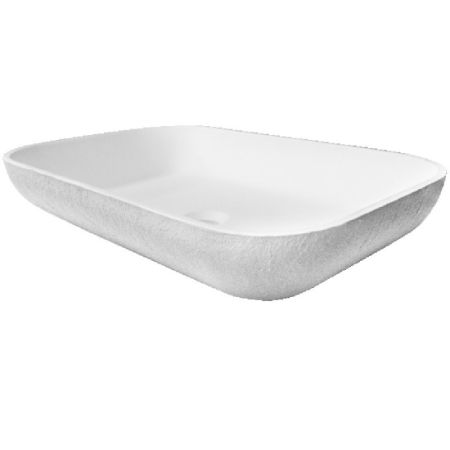 Раковина Acquabella On-Top 58 LAVABO_ON-TOP_RECTANGLE_SLATE Белая