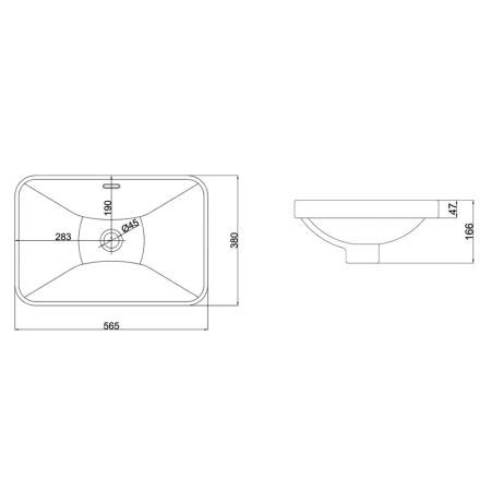 Раковина чаша Velvex 78441, белый, артикул 78441