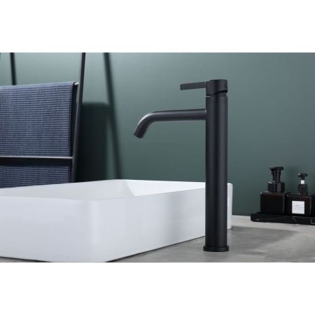 Смеситель для раковины Splenka S221.15.06, черный