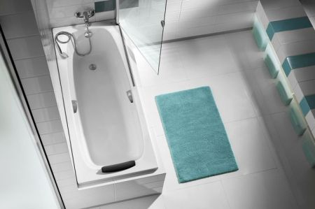 Ванна ROCA SURESTE (160*70) ZRU9302787 (ручки (белый, перелив стандарт.), шт