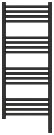 Полотенцесушитель электрический "МОДУС 3.0" 1000х400 / МЭМ правый (Тёмный титан муар), артикул 15-5701-1040