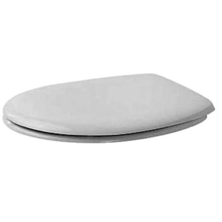 Duravit Duraplus Сиденье для унитаза без автоматического опускания петли: нерж. Сталь, Цвет: белый