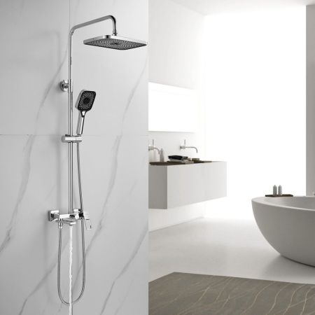 Душевая система Raffine F3696, хром