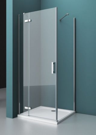 Душевой уголок BelBagno KRAFT-AH-12-90/80-C-Cr-L, артикул KRAFT-AH-12-90/80-C-Cr-L