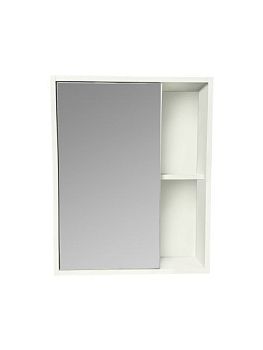 Зеркальный шкаф Runo Эко 52 БЕЛЫЙ (00-00004681)