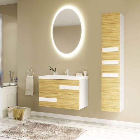 Тумба под раковину Marka One Mix 60П ПП Коко-Боло, артикул У69532