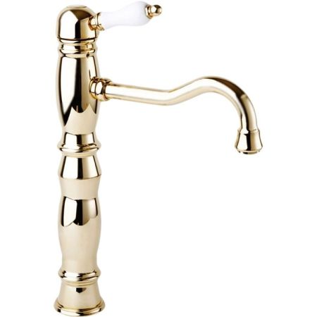 Смеситель для раковины Cezares Venezia VENEZIA-LSM1-A-03/24-Bi Золото 24 карата