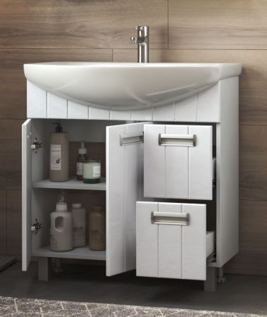 Тумба под раковину напольная VIGO Diana tn.DIA.BAL.80.2D.2Y, 80 см, артикул tn.DIA.BAL.80.2D.2Y