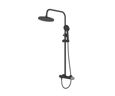Душевая система Bronze de Luxe FOCUS 24612BG, черный, артикул 24612BG
