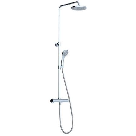 Душевая система RAVAK TERMO X070099 (хром/серый, латунь, квадратная), шт