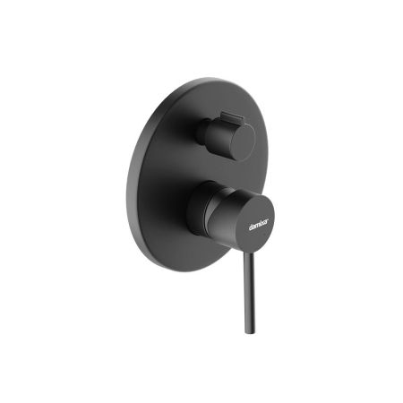 936510300 Scandinavian Pure встраиваемая душевая система  с ванно-душевым смесителем и изливом, чёрн, артикул 936510300