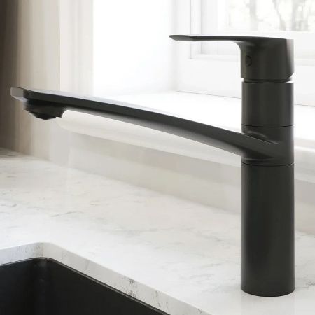 Смеситель для кухни AM.PM Gem F90A00022 Черный матовый Смеситель для кухни AM.PM Gem F90A00022 Черный матовый