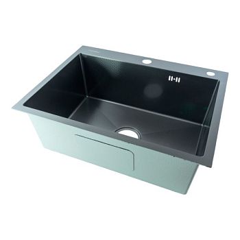 Мойка для кухни Fmark FSC6045Q, графит