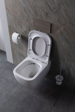 Чаша подвесного унитаза Allen Brau Infinity 4.21004.20 белый глянец, артикул 4.21004.20