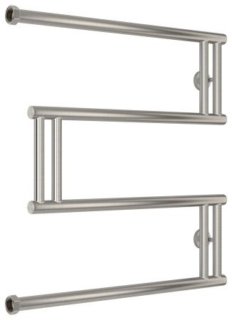 Полотенцесушитель водяной High-Tech model "M+" 600х600 (Сатин) Полотенцесушитель водяной High-Tech model "M+" 600х600 (Сатин)