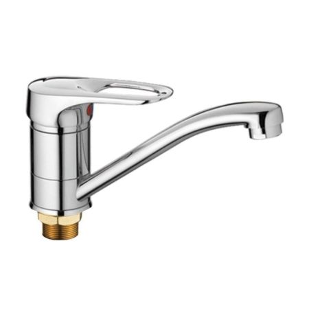 Смеситель для кухни Haiba HB4504-2, хром