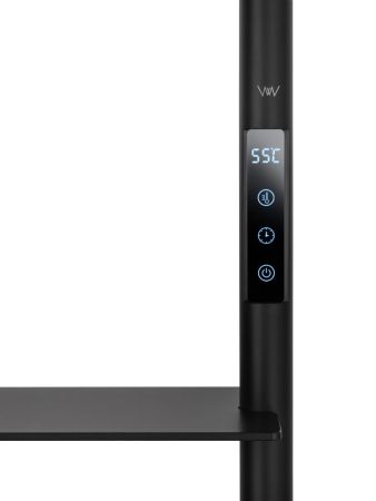 Полотенцесушитель электрический WONZON & WOGHAND DÜSSELDORF, Черный матовый (WW-A203-MB)