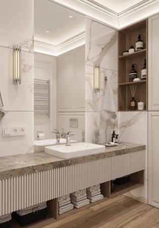 Cмеситель для раковины Knotlor KN-40, хром, артикул KN-40