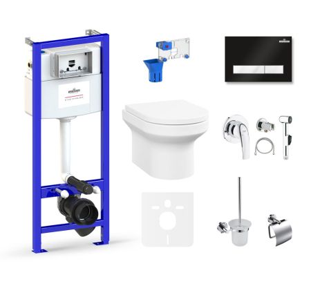 Комплект 10 в 1 Lavinia Boho Grance Hill Rimless 75110783, премиум с пластиковой клавишей, артикул 75110783