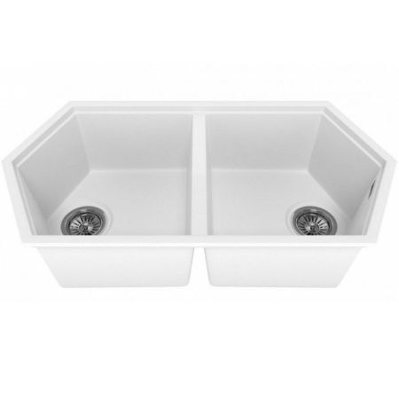 Кухонная мойка KitKraken Gulf White 85 Белая, артикул K-850.2B.9010