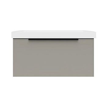 Тумба под раковину подвесная La Fenice SIMPLA FNC-01-SIM-C-80, бежевая