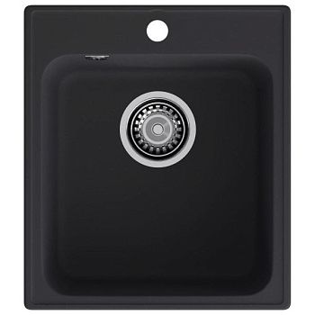 Кухонная мойка GranFest QUARZ 17, черный