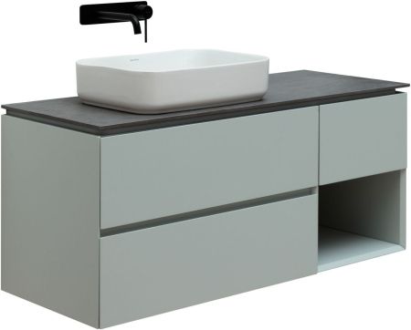 Тумба под раковину Allen Brau Infinity 120 1.21005.PWM L папирус матовый, артикул 1.21005.PWM