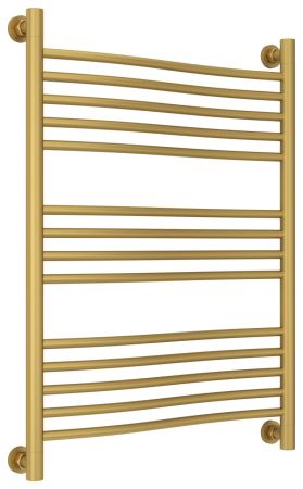 Полотенцесушитель водяной "ФЛЮИД+" 800х600 (Матовое ЗОЛОТО), артикул 032-0222-8060