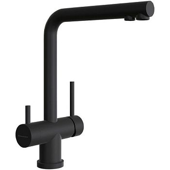 Смеситель для кухни с подключением фильтра Florentina АРЕС 333.19H.2123.501, нуар