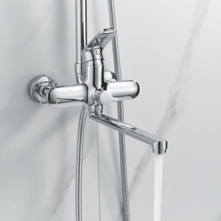 Душевая система Raffine F3685, хром