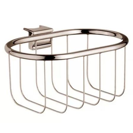 AX Montreux Мыльница-короб, подвесная, материал: ​металл, цвет: шлифованный никель, артикул 42066820