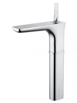 Смеситель для раковины высокий WONZON & WOGHAND SHARK, Хром (WW-48B1104-CR)