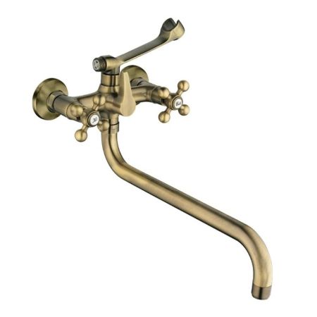 Смеситель для ванны Haiba HB2619-4, бронза