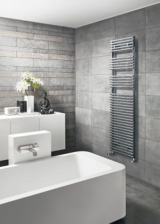 Водяной полотенцесушитель Zehnder Forma Spa LF-180-075 Белый, артикул LF-180-075